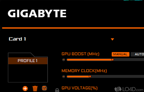 AORUS Engine Screenshot