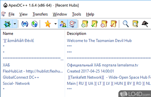 ApexDC++ - Screenshot of ApexDC++