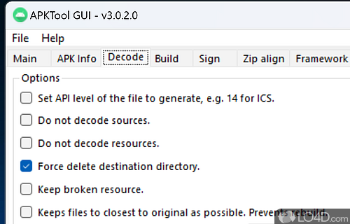 APKToolGUI Screenshot