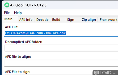 APKToolGUI Screenshot