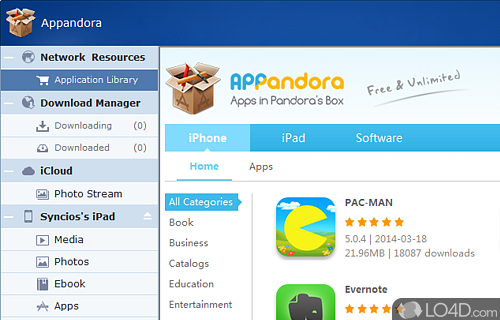 Appandora Screenshot