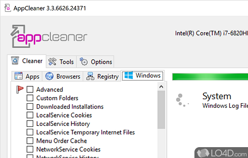 Tools - Screenshot of AppCleaner