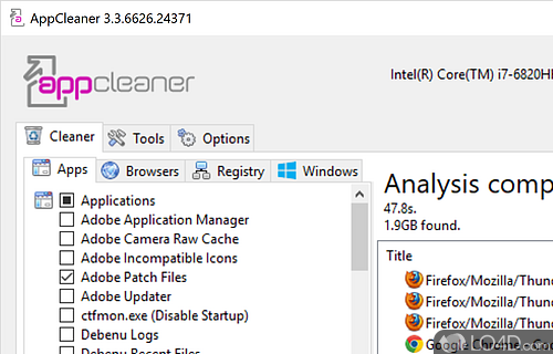 AppCleaner Screenshot