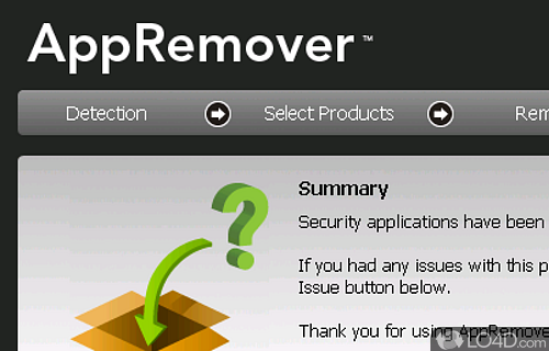 AppRemover Screenshot