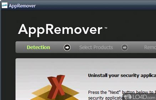 AppRemover Screenshot