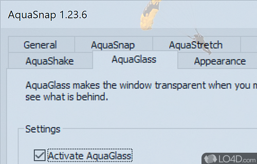 Arrange windows on your Desktop - Screenshot of AquaSnap