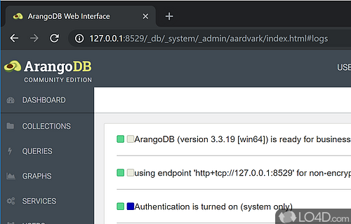 ArangoDB screenshot