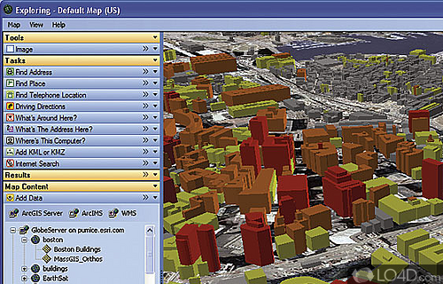 ArcGIS Explorer Screenshot