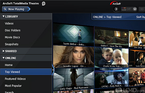 ArcSoft TotalMedia Theatre 5 Screenshot