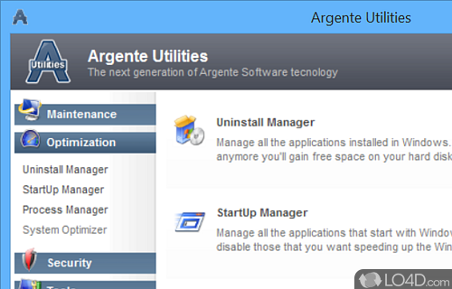 Argente Utilities Screenshot