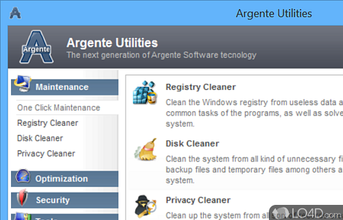 Argente Utilities Screenshot