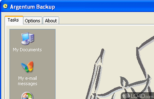 Argentum Backup Screenshot