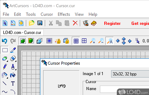 ArtCursors screenshot