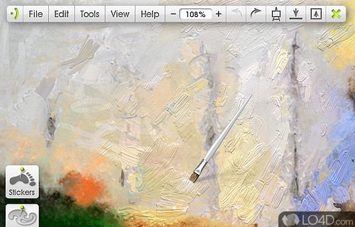 Screenshot of ArtRage - Simple-to-handle GUI