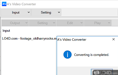 A's Video Converter screenshot