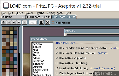 Aseprite screenshot