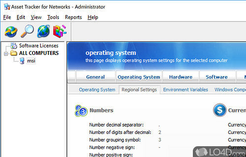 Impressive amount of details provided - Screenshot of Asset Tracker for Networks