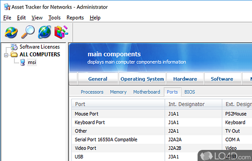 Asset Tracker for Networks screenshot