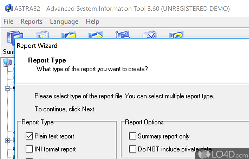 ASTRA32 - Advanced System Information Tool screenshot