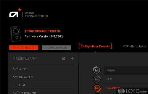 ASTRO Command Center Screenshot