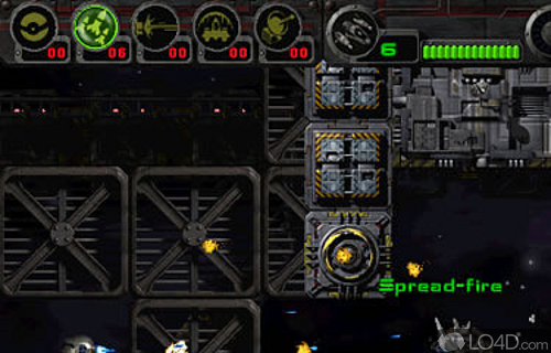 Screenshot of Astrobatics - Crush the enemy as you fly through space