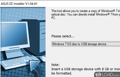 ASUS EZ Installer Screenshot