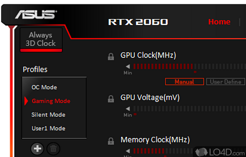A solid example of enhancement - Screenshot of ASUS GPU Tweak II