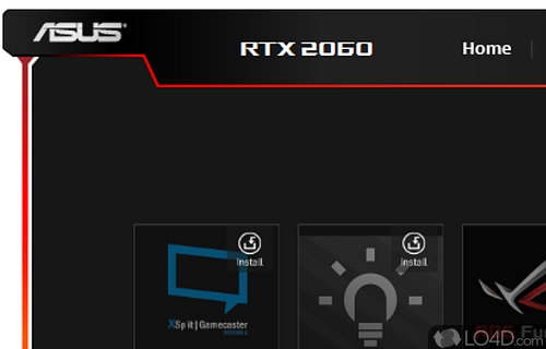 Get the most GPU out of your card - Screenshot of ASUS GPU Tweak II