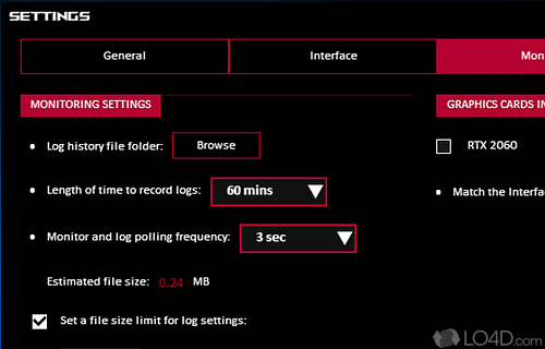 Asus GPU Tweak III screenshot
