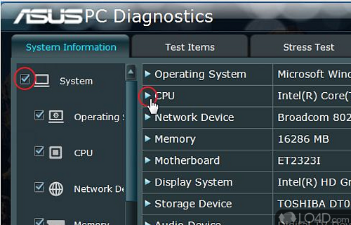 asus diagnostic tool download windows 10