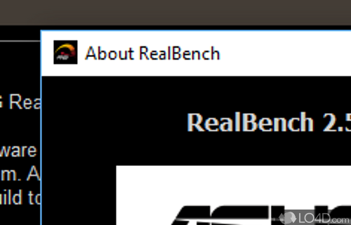Run high-load tests to check the performance of your PC - Screenshot of Asus RealBench