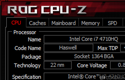 A benchmarking tool for the entire system - Screenshot of Asus RealBench