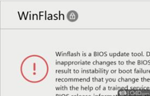 ASUS WinFlash Screenshot