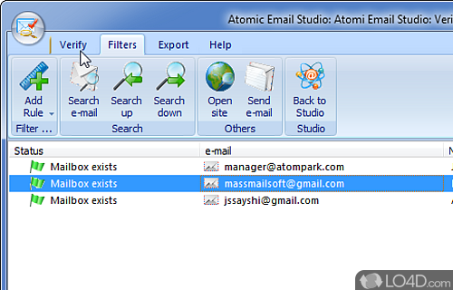 Atomic Mail Verifier Screenshot