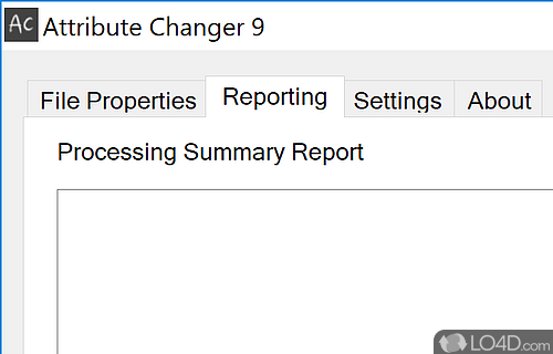 Advanced filters, reports, and app settings - Screenshot of Attribute Changer