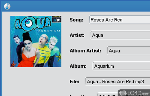 Java based iTunes clone - Screenshot of aTunes