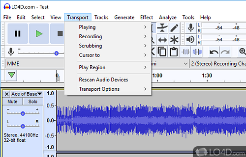 Audacity Screenshot