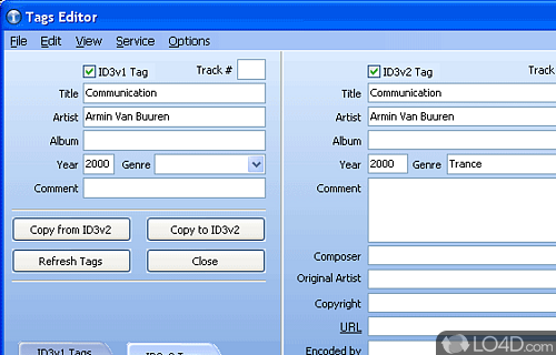Audio Catalog Screenshot