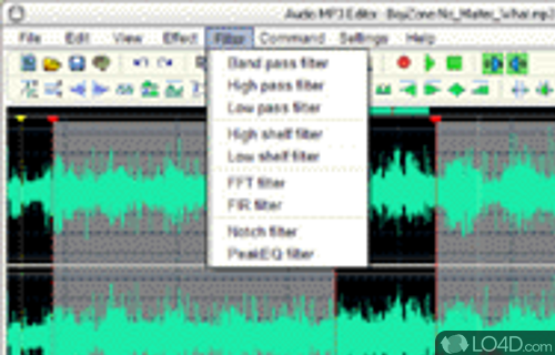 Audio Mp3 Editor Screenshot