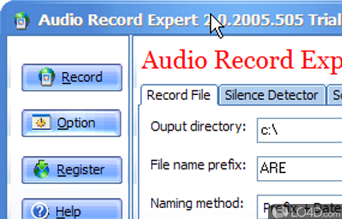 Audio Record Expert Screenshot