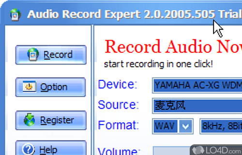 Audio Record Expert Screenshot