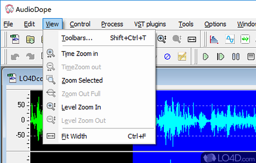 Audiodope screenshot