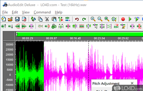 AudioEdit Deluxe screenshot