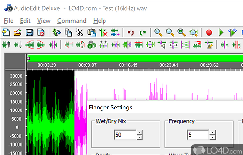 AudioEdit Deluxe screenshot