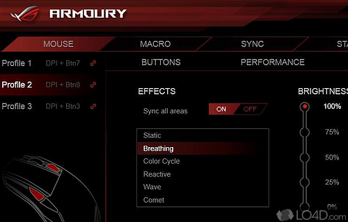 Aura Sync Utility Screenshot