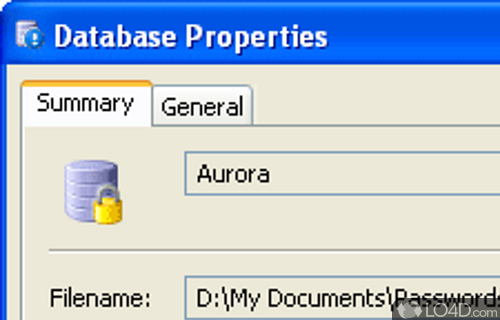 Aurora Password Manager Screenshot