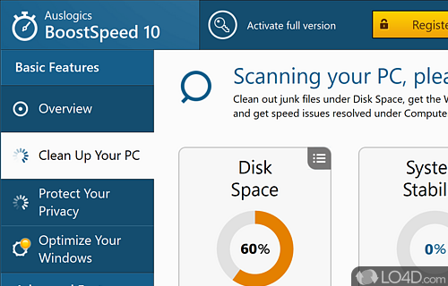 Auslogics BoostSpeed Screenshot