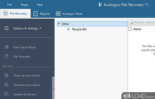 Auslogics File Recovery Screenshot