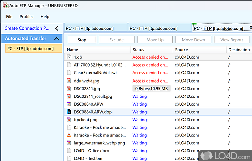 Auto FTP Manager screenshot