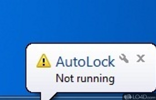 Screenshot of Auto Lock - Software utility that can automatically lock, log off, restart